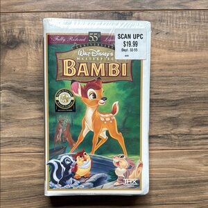 Walt Disney's Bambi VHS Tape